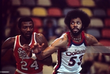 1974-76 Artis Gilmore Kentucky Colonels Game Worn Jersey - Worn in 1975 ABA Championship Finals - Graded A10 by MEARS!