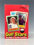1981 Donruss Golf Stars FULL Wax Box with 36 Unopened Packs – Plus 24 Additional Unopened Packs!