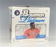 2010 Bowman Platinum Baseball Factory Sealed Hobby Box with 24 Packs – Possible Mike Trout Card