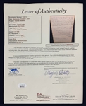 Charles Dickens Handwritten and Signed Letter in Beautiful Framed Display – JSA Full LOA