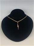 Elvis Presley Owned Lightning Bolt Necklace