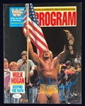 Hulk Hogan Signed <em>World Wrestling Federation Program</em> - JSA COA