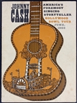 Johnny Cash, George Jones and Faron Young Signed 1963 Johnny Cash “Hollywood Bowl Tour” Concert Program (BAS)