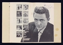 Johnny Cash, George Jones and Faron Young Signed 1963 Johnny Cash “Hollywood Bowl Tour” Concert Program (BAS)