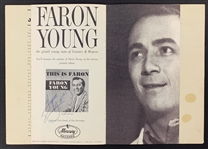 Johnny Cash, George Jones and Faron Young Signed 1963 Johnny Cash “Hollywood Bowl Tour” Concert Program (BAS)