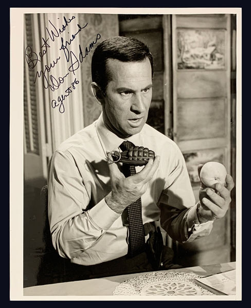 Don Adams Signed 8 x 10 Photo as “Agent 86” from <em>Get Smart</em> (BAS)