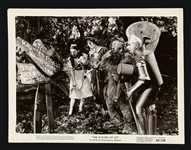 1949 <em>The Wizard of Oz</em> Studio-Issued Promotional Photos (3) Featuring Dorothy, The Tin Man, the Scarecrow, the Cowardly Lion and The Wicked Witch of the West