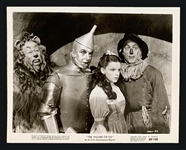 1949 <em>The Wizard of Oz</em> Studio-Issued Promotional Photos (3) Featuring Dorothy, The Tin Man, the Scarecrow, the Cowardly Lion and The Wicked Witch of the West