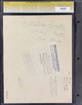 1932 Clark Gable and Mary Astor Studio-Issued News Service Photo from <em>Red Dust</em> Encapsulated by CGC