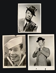1930's Joe E. Brown Studio-Issued News Service Photo Collection of Three (3) 