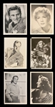 Group of 33 1940's and 1950's Studio-Issued Fan Photos Incl. Cary Grant, Katherine Hepburn, Janet Leigh, Elizabeth Taylor, Rita Hayworth and Many Others!