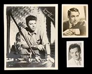 Group of 33 1940's and 1950's Studio-Issued Fan Photos Incl. Cary Grant, Katherine Hepburn, Janet Leigh, Elizabeth Taylor, Rita Hayworth and Many Others!