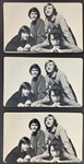 1967 Monkees Oversized 11 x 14 TV Network-Issued Photo Used to Create “Poster-Card” Plus Three of the Large Postcards (4 Items) 