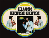 1975 RCA Record Store Ceiling Hanger Promoting Elvis Presley’s Album <em>Promised Land</em> and Several Earlier Releases