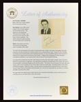 Incredibly Early 1955 Elvis Presley Signed 1955 Promotional Photo – With Graceland Authenticated LOA (BAS)