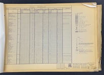 Original Production Blueprints (1966-1970) for The World Trade Center, 839 Pages, Emanating from the Architectural Firm (YAMASAKI, (Minoru) & EMERY ROTH & SONS)