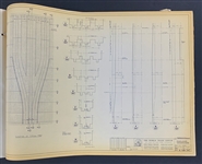 Original Production Blueprints (1966-1970) for The World Trade Center, 839 Pages, Emanating from the Architectural Firm (YAMASAKI, (Minoru) & EMERY ROTH & SONS)