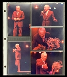 Frank Sinatra Collection with Stage-Used Handkerchief, 1989 Ticket Stubs and Over 100 35 MM Negatives and Prints from Several 1980's Concerts