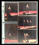 Frank Sinatra Collection with Stage-Used Handkerchief, 1989 Ticket Stubs and Over 100 35 MM Negatives and Prints from Several 1980's Concerts