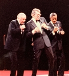 Frank Sinatra Collection with Stage-Used Handkerchief, 1989 Ticket Stubs and Over 100 35 MM Negatives and Prints from Several 1980's Concerts
