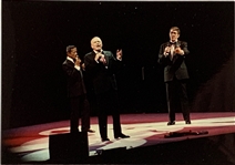 Frank Sinatra Collection with Stage-Used Handkerchief, 1989 Ticket Stubs and Over 100 35 MM Negatives and Prints from Several 1980's Concerts