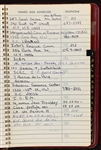 Senator Edward Kennedy's Personal 1960s-70s Telephone Address Book – From the Rosalie Helm Collection (Kennedy's Personal Assistant)