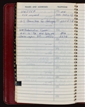 Senator Edward Kennedy's Personal 1960s-70s Telephone Address Book – From the Rosalie Helm Collection (Kennedy's Personal Assistant)