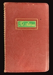 Senator Edward Kennedy's Personal 1960s-70s Telephone Address Book – From the Rosalie Helm Collection (Kennedy's Personal Assistant)