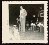Collection of Three 1958 Unpublished Photos of Bobby Darin and Frankie Lymon Performing in Hawaii