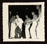Collection of Three 1958 Unpublished Photos of Bobby Darin and Frankie Lymon Performing in Hawaii