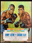 Muhammad Ali Signed Postcard and High Grade Copy of Clay/Liston Closed Circuit Program