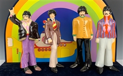Goebel Beatles Yellow Submarine Porcelain Figurines in Original Factory Box from Germany
