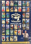 1999 Bob Hope Chrysler Classic Poster Signed by 22 Former Champions Incl. Arnold Palmer, Billy Casper, Johnny Miller, Fred Couples and Others (BAS)