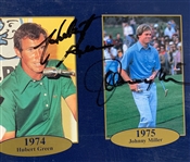 1999 Bob Hope Chrysler Classic Poster Signed by 22 Former Champions Incl. Arnold Palmer, Billy Casper, Johnny Miller, Fred Couples and Others (BAS)