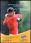 2005 Samsung World Championship Poster Signed by Champion Annika Sörenstam (BAS)