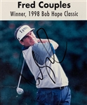 1999 Maxfli Golf Ball Promotional Poster Signed by Jack Nicklaus, Greg Norman, Fred Couples and Two Others (BAS)