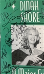 1999 Nabisco Dinah Shore Championship Poster Signed by 31 Golfers and Other Athletes Incl. Annika Sörenstam, Gale Sayers, Johnny Unitas and Brooks Robinson