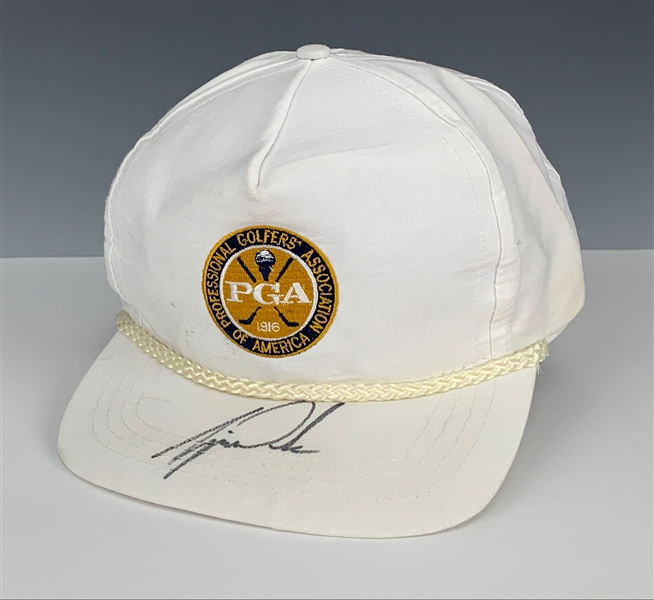 Tiger Woods Signed PGA Hat (BAS)