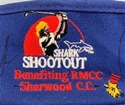 1996 “Shark Shootout” Visor Signed by 14 Golfers Incl. Jack Nicklaus, Arnold Palmer and Greg Norman (BAS)