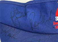 1996 “Shark Shootout” Visor Signed by 14 Golfers Incl. Jack Nicklaus, Arnold Palmer and Greg Norman (BAS)
