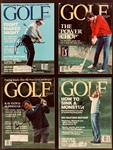 Incredible Signed Golf Magazine Collection of 24 Incl. Jack Nicklaus, Arnold Palmer, Lee Trevino, Johnny Miller and Others (BAS)
