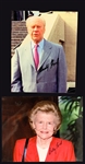 President Gerald Ford and First Lady Betty Ford Signed 8 x 10 Photos