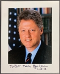 President Bill Clinton Signed Photo (BAS)