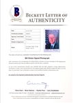 President Bill Clinton Signed Photo (BAS)