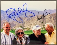Rush Limbaugh and Arnold Palmer Signed 8 x 10 Photo (BAS)