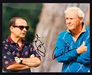 Joe Pesci and Arnold Palmer Signed 8 x 10 Photo (BAS)