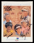 LPGA Golfers Signed Magazine Group of Six with Annika Sörenstam, Nancy Lopez and Others