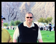 Meat Loaf Signed Photos (3) - Also Signed by Lou Brock (Baseball Hall of Famer) and Jason Giambi (BAS)