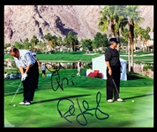 Joe Pesci Signed Golf Photo Collection of Six - Also Signed by Rush Limbaugh and John Daly (BAS)