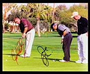 Joe Pesci Signed Golf Photo Collection of Six - Also Signed by Rush Limbaugh and John Daly (BAS)